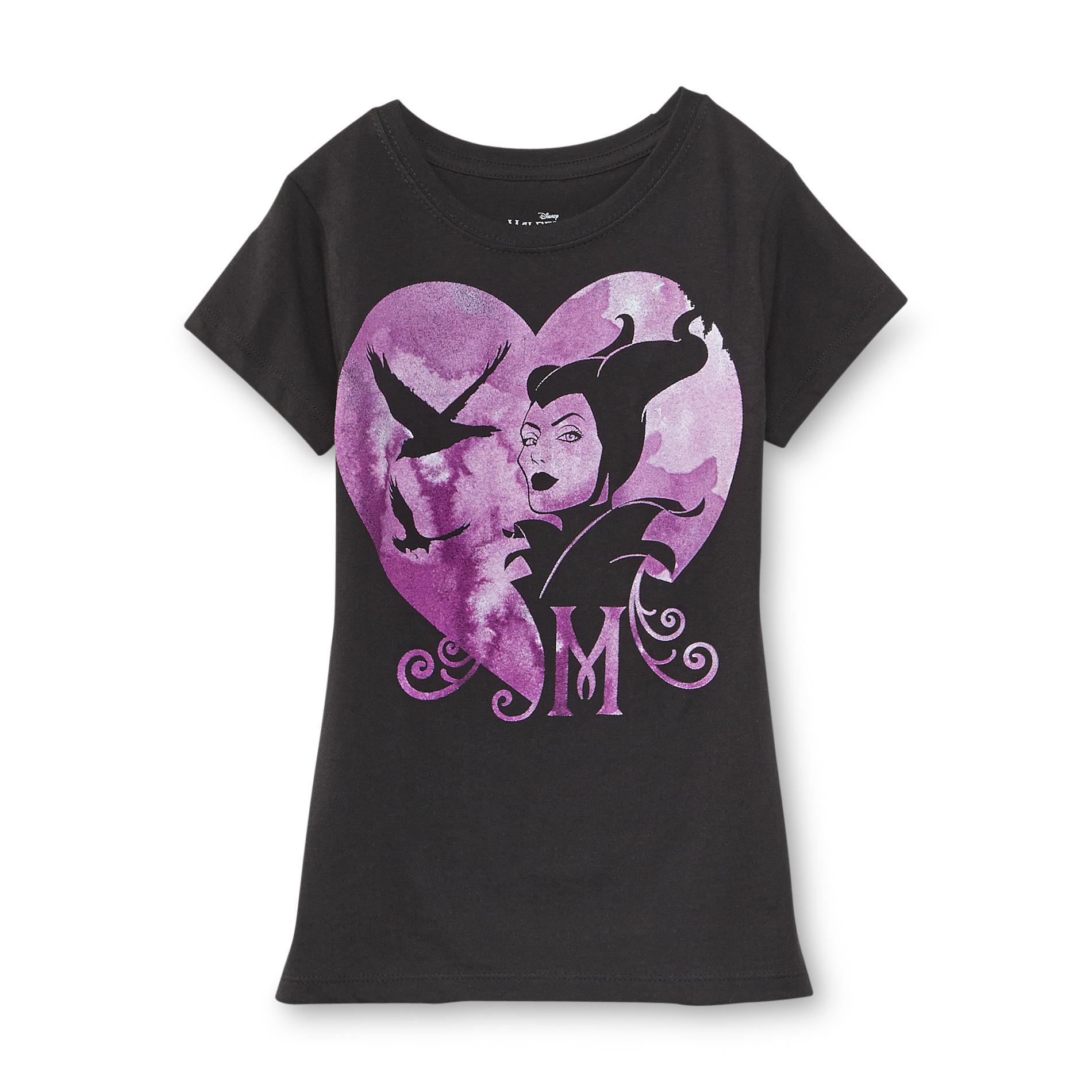Disney Girl's Graphic T-Shirt - Maleficent