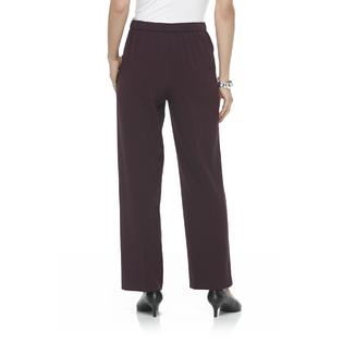 Briggs Women's Slimming Solution Flat-Front Trousers - Clothing - Women ...