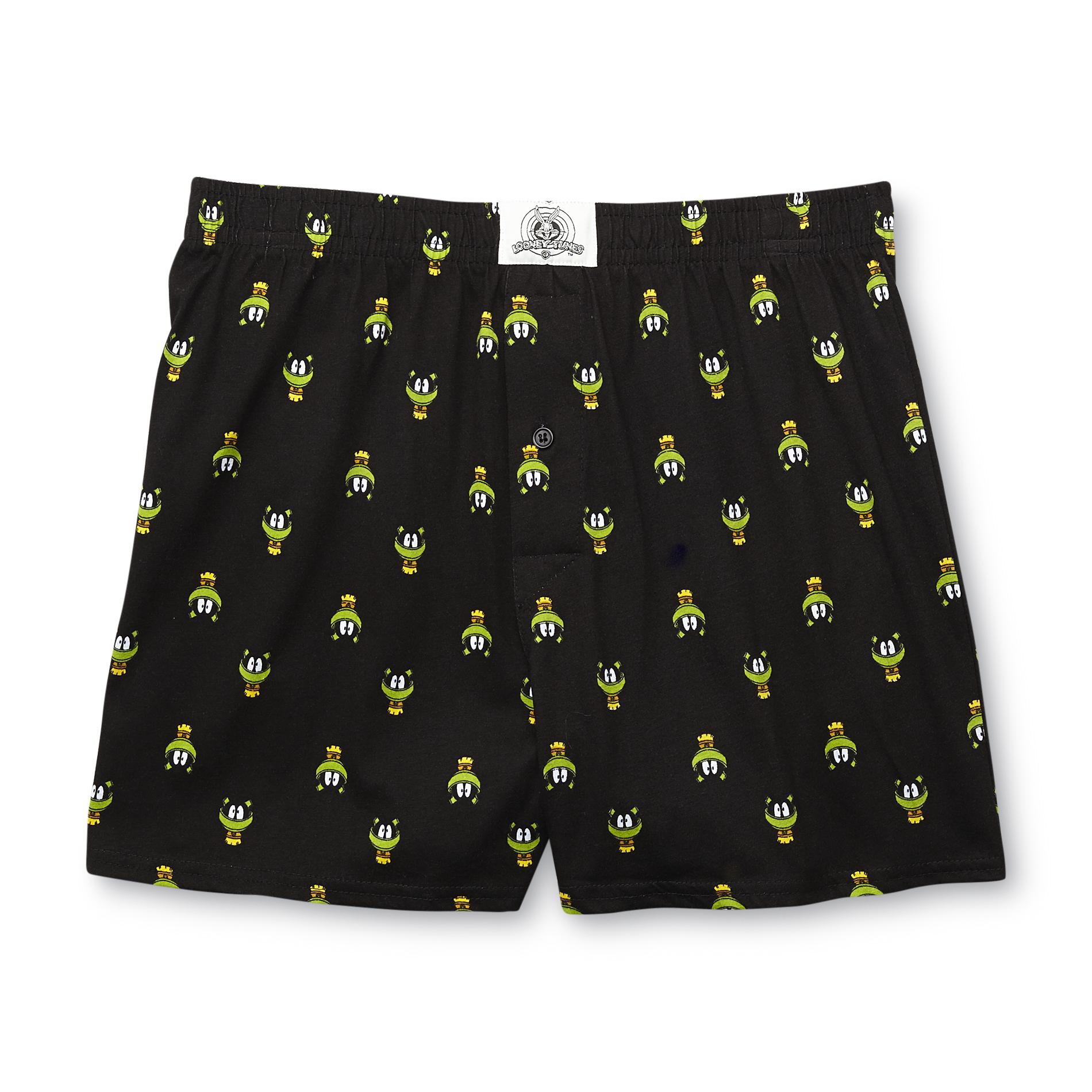 Warner Brothers Marvin The Martian Men's Boxer Shorts