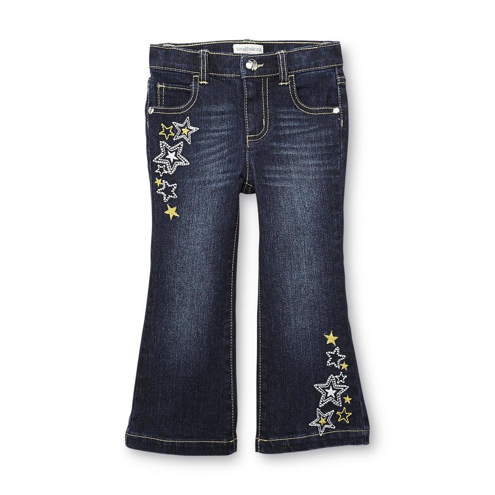 Toughskins Infant & Toddler Girl's Embroidered Flare Jeans - Stars