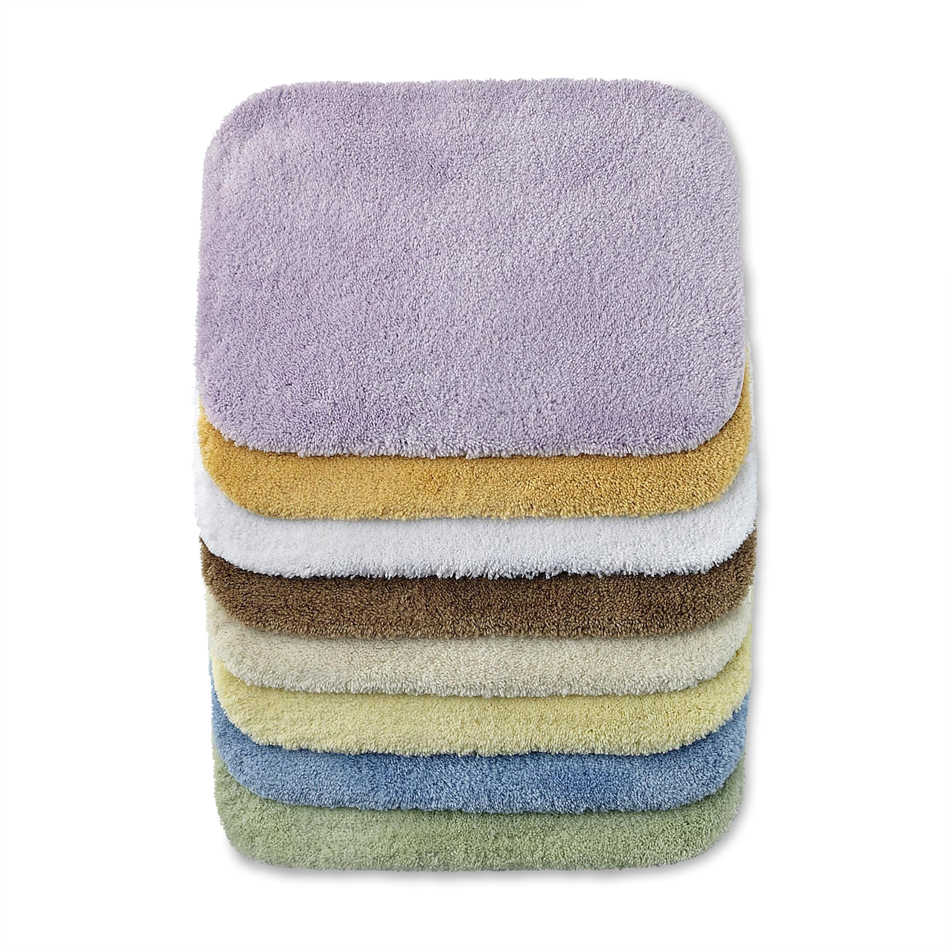Colormate Basics Bath Rugs  Universal Lid  or Contour Rug