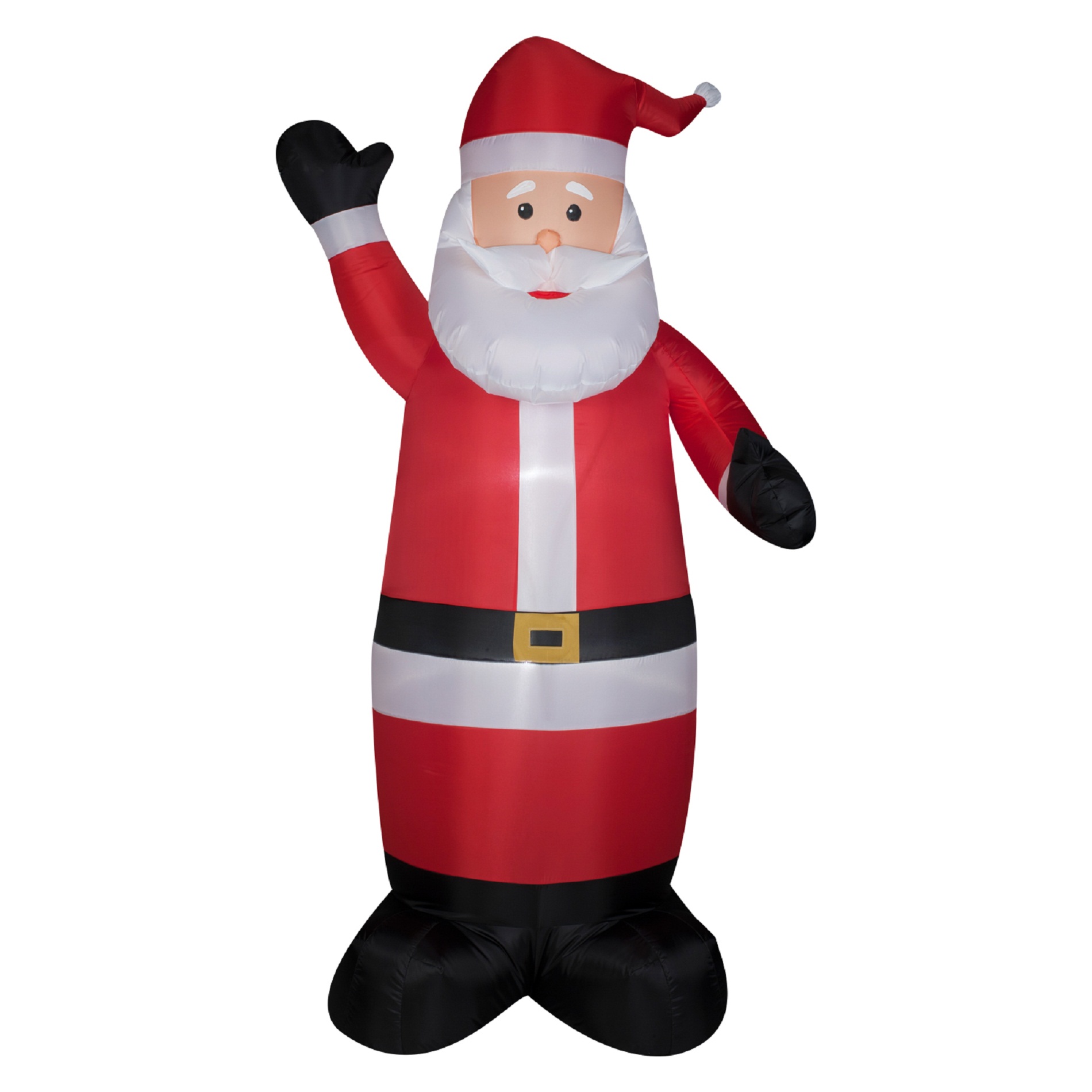 Trimming Traditions Christmas Outdoor Decorations Santa Airblown, 6 ft
