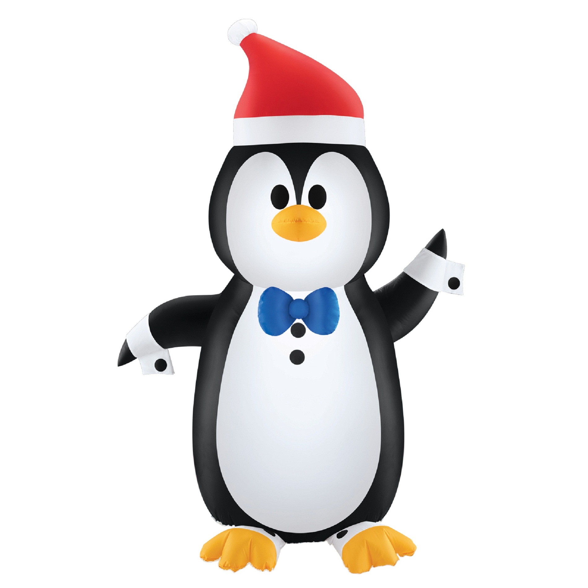 Trimming Traditions Christmas Outdoor Decorations Penguin Airblown, 6 ft