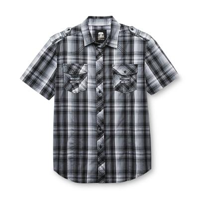 Route 66 Men's Short-Sleeve Button-Down Shirt - Plaid