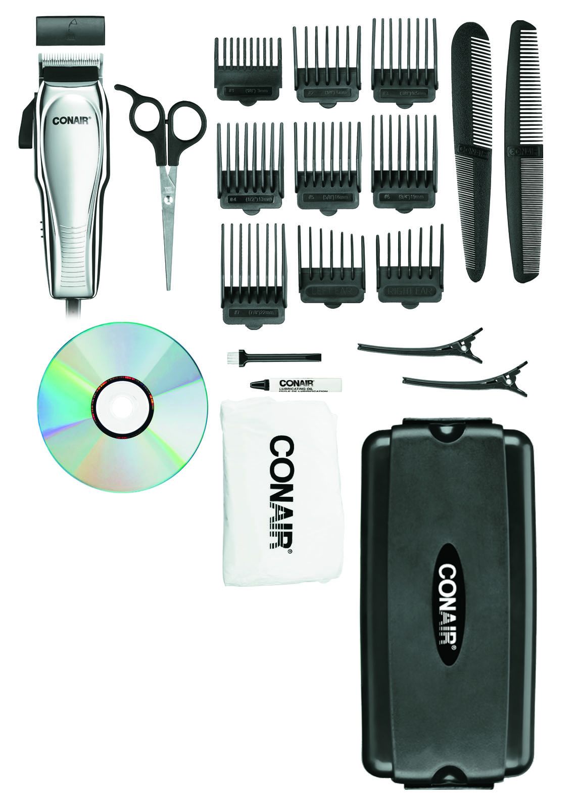 Conair 21-Piece Haircut Kit with Case