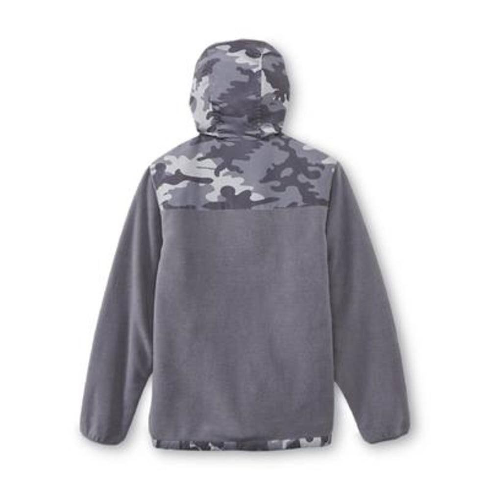 Minus Zero Boy's Hooded Fleece Jacket - Camouflage
