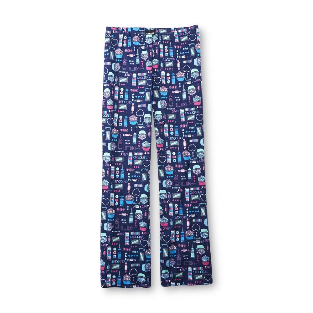 Joe Boxer Women's Pajama Shirt  Pants & Shorts - Chocolate & Candy