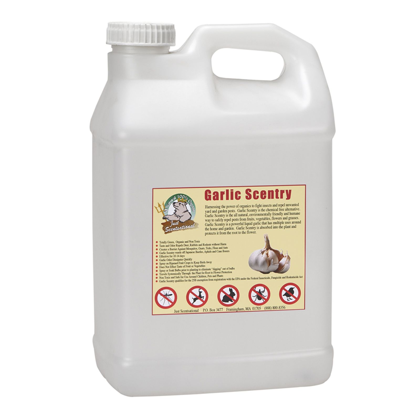 Just Scentsational 2.5 Gallon Garlic Scentry Concentrate Formula