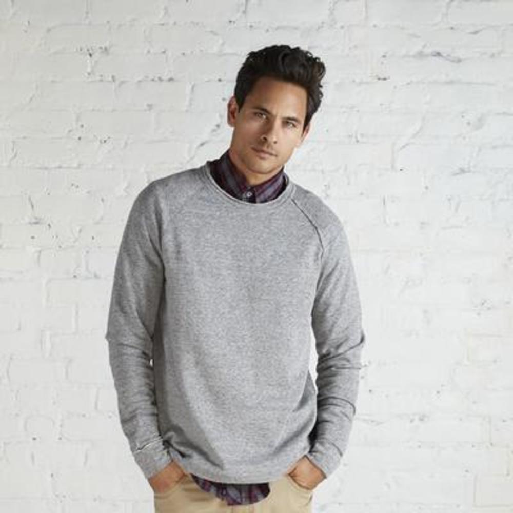 Adam Levine Men's Speckled Raglan Sweatshirt