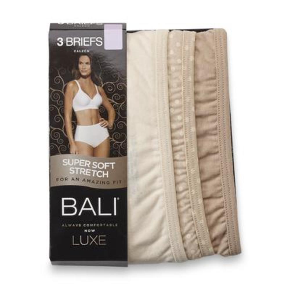 Bali Women's 3-Pack Brief Panties - Polka Dot