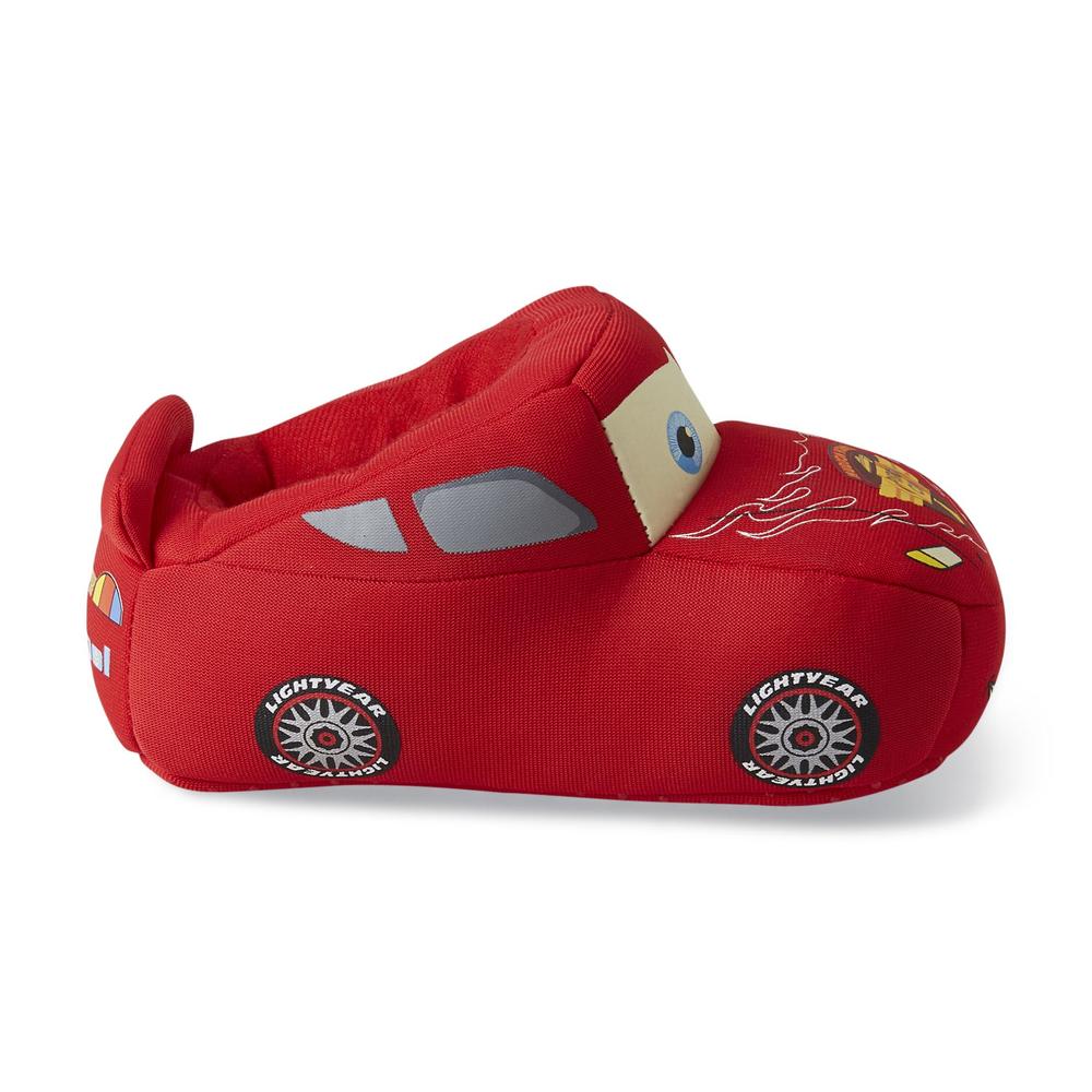 Disney Cars Toddler Boy's Red Slipper