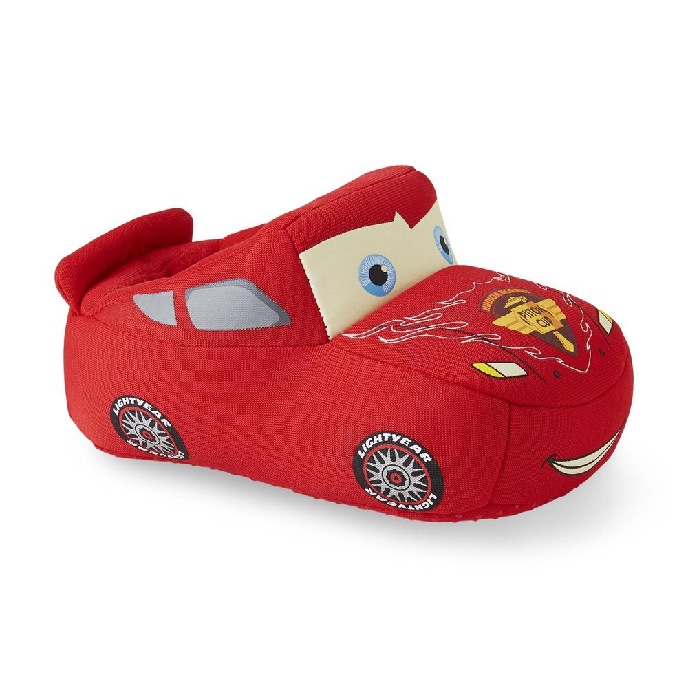 Disney Cars Toddler Boy's Red Slipper