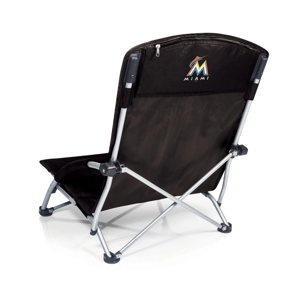 Picnic Time Miami Marlins Tranquility Portable Beach Chair