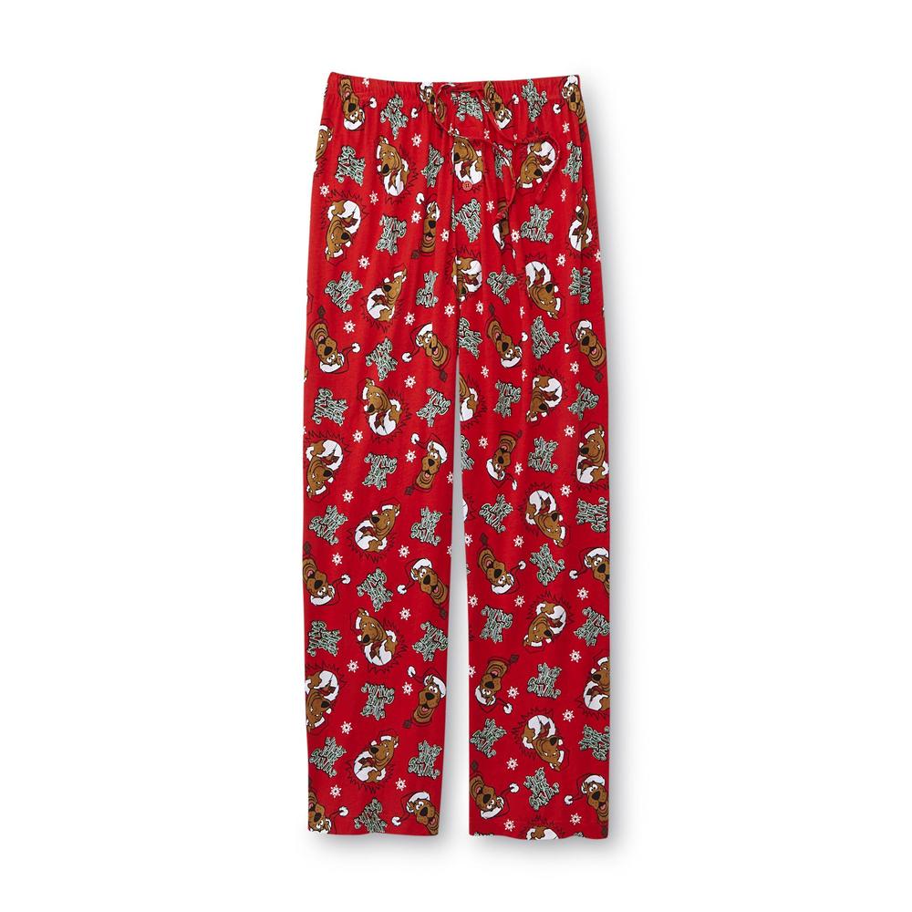 Hannah Barbera Men's Knit Pajama Pants - Scooby-Doo Christmas