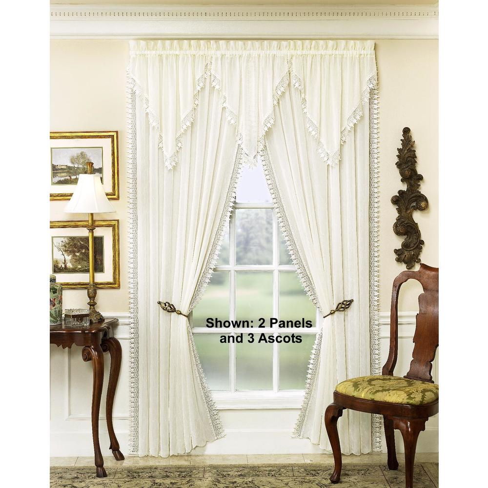 Today's Curtain Versailles 84" Panel with Tieback