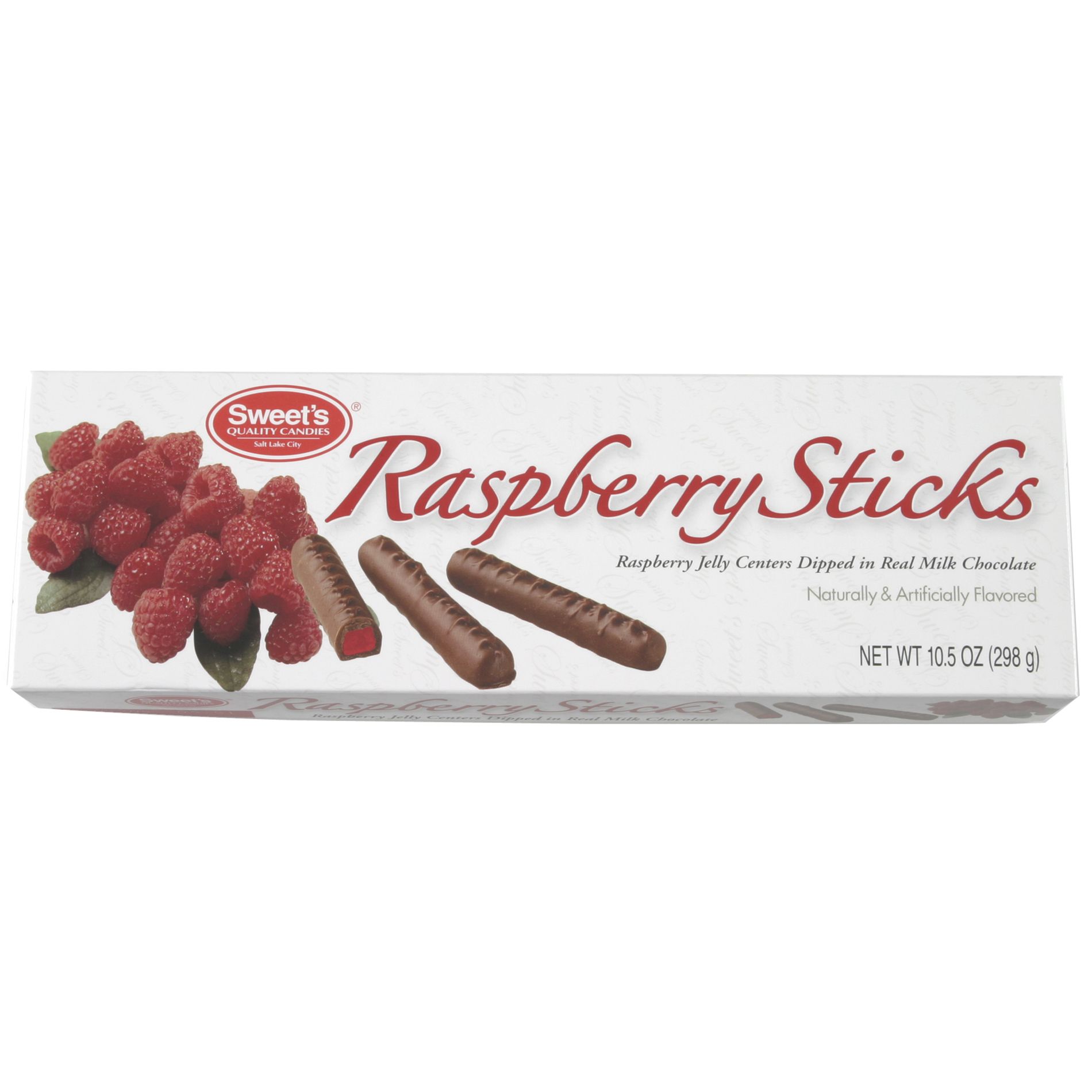 Chocolate Raspberry Sticks 10.5 Ounce Box
