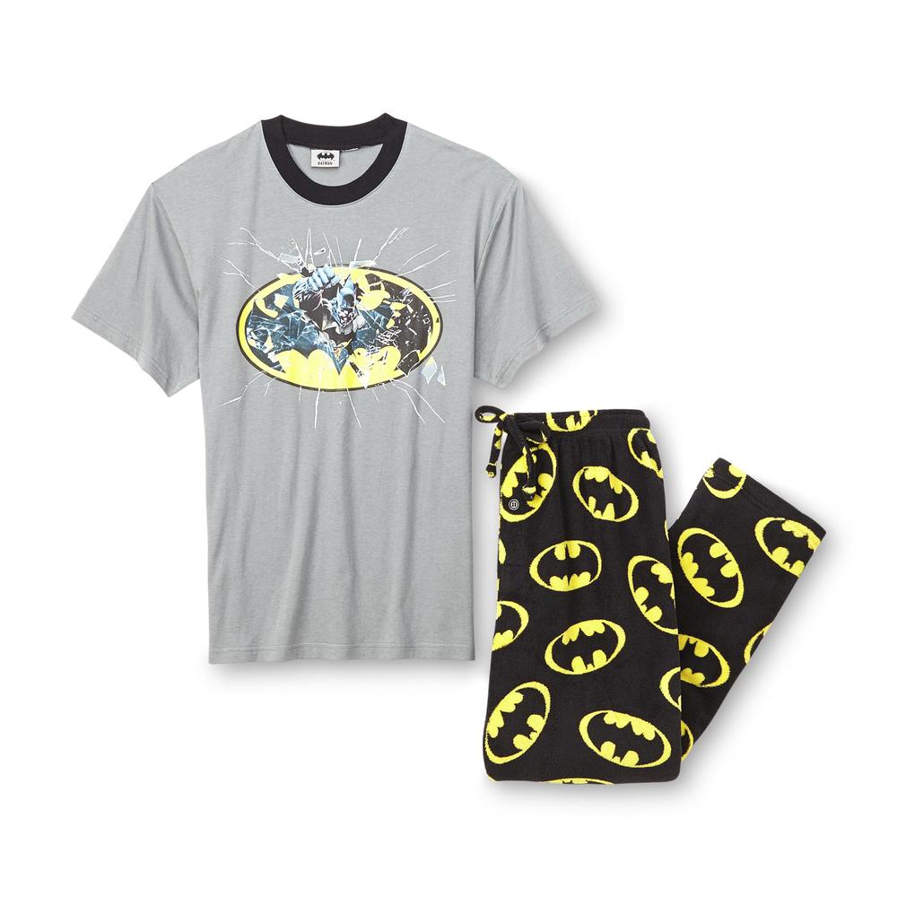 DC Comics Men's Short-Sleeve Pajamas