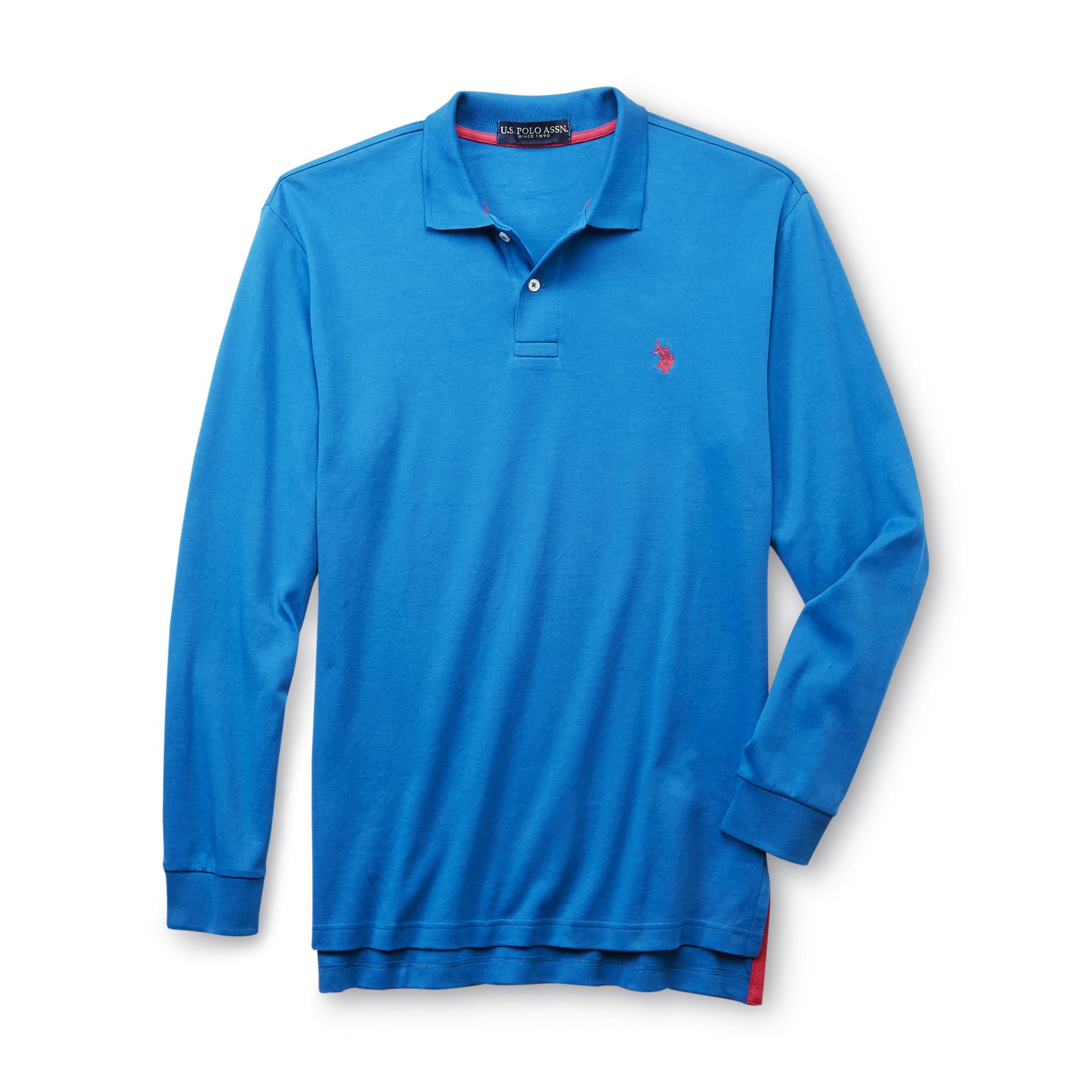U.S. Polo Assn. Men's Long-Sleeve Polo Shirt