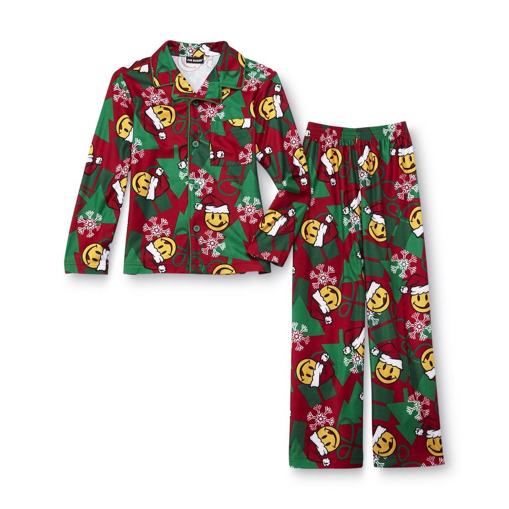 Joe Boxer Boy's Christmas Pajama Shirt & Pants - Mr. Licky