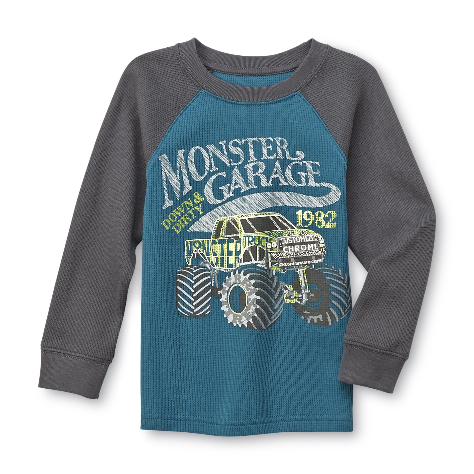Toughskins Infant & Toddler Boy's Thermal Graphic Shirt - Monster Truck