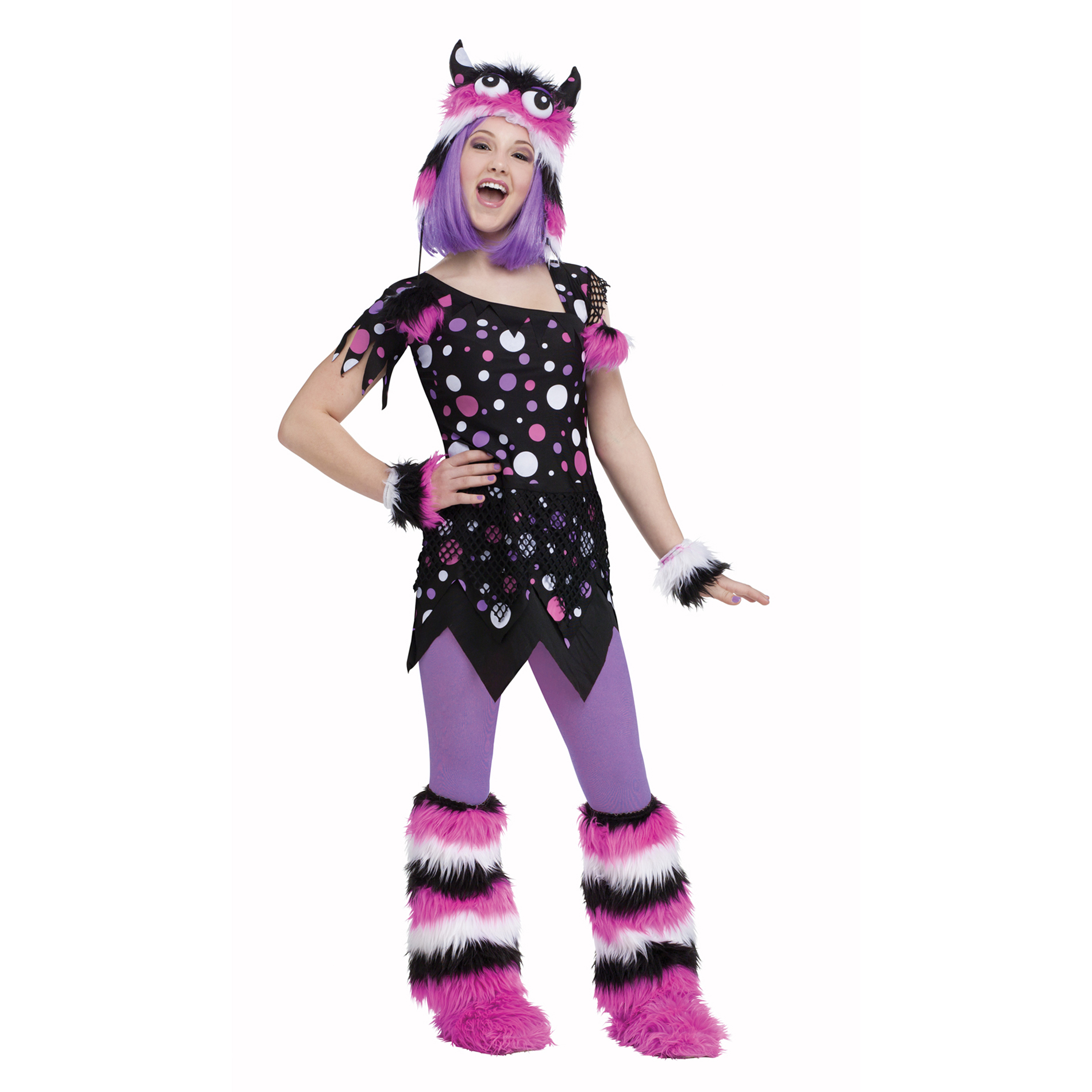 Totally Ghoul Teen Fun Dot Monster Halloween Costume