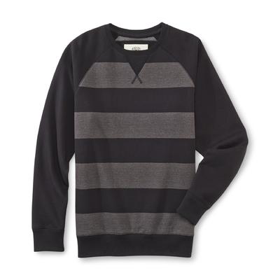 Roebuck & Co. Young Men's Raglan Sweater - Striped