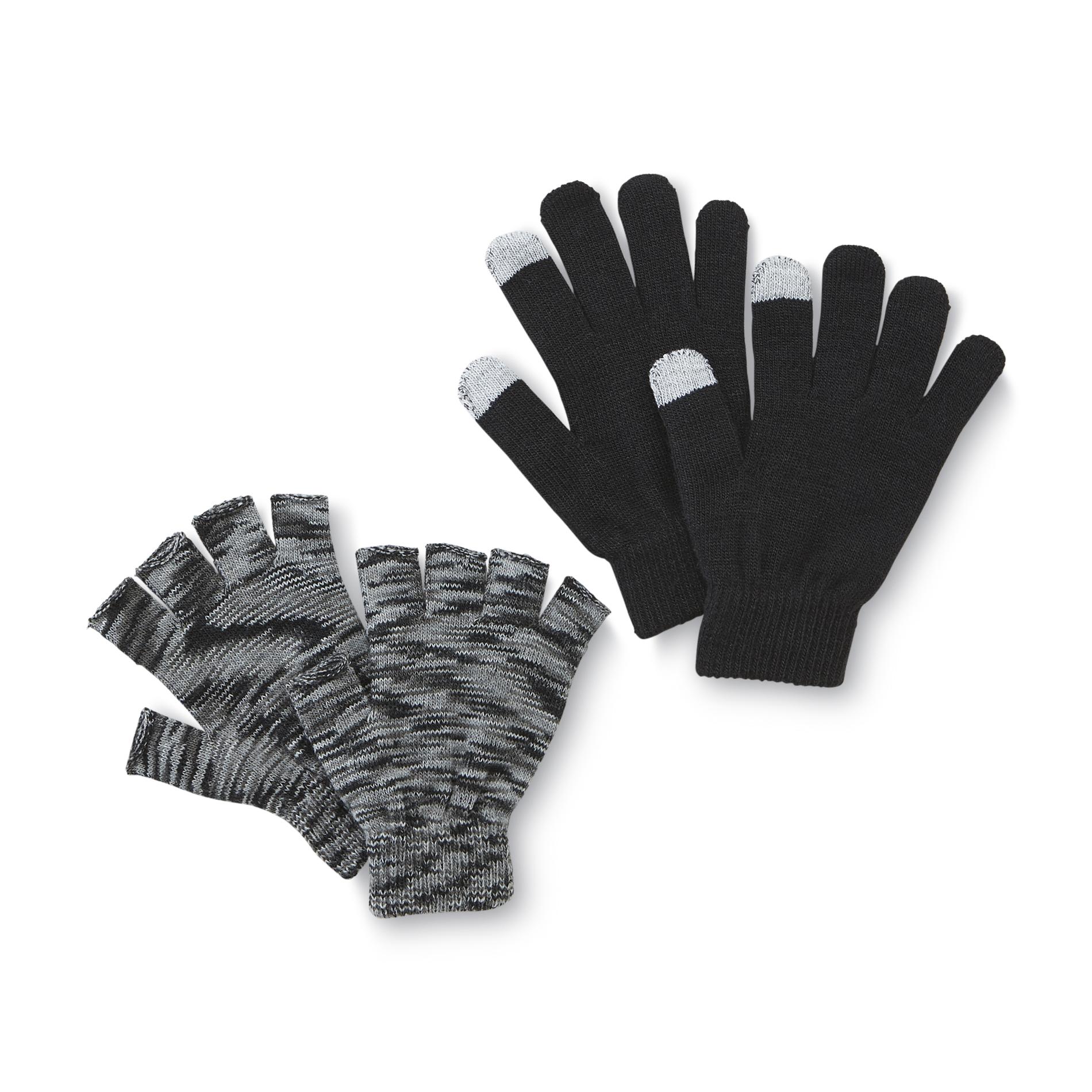 Joe Boxer Junior's 2-Pairs Stretch Gloves