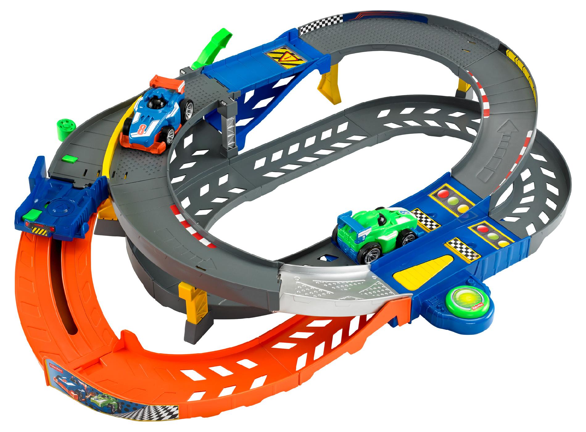 Fisher Price Shake ʼn Go Spinout Speedway™   Toys & Games