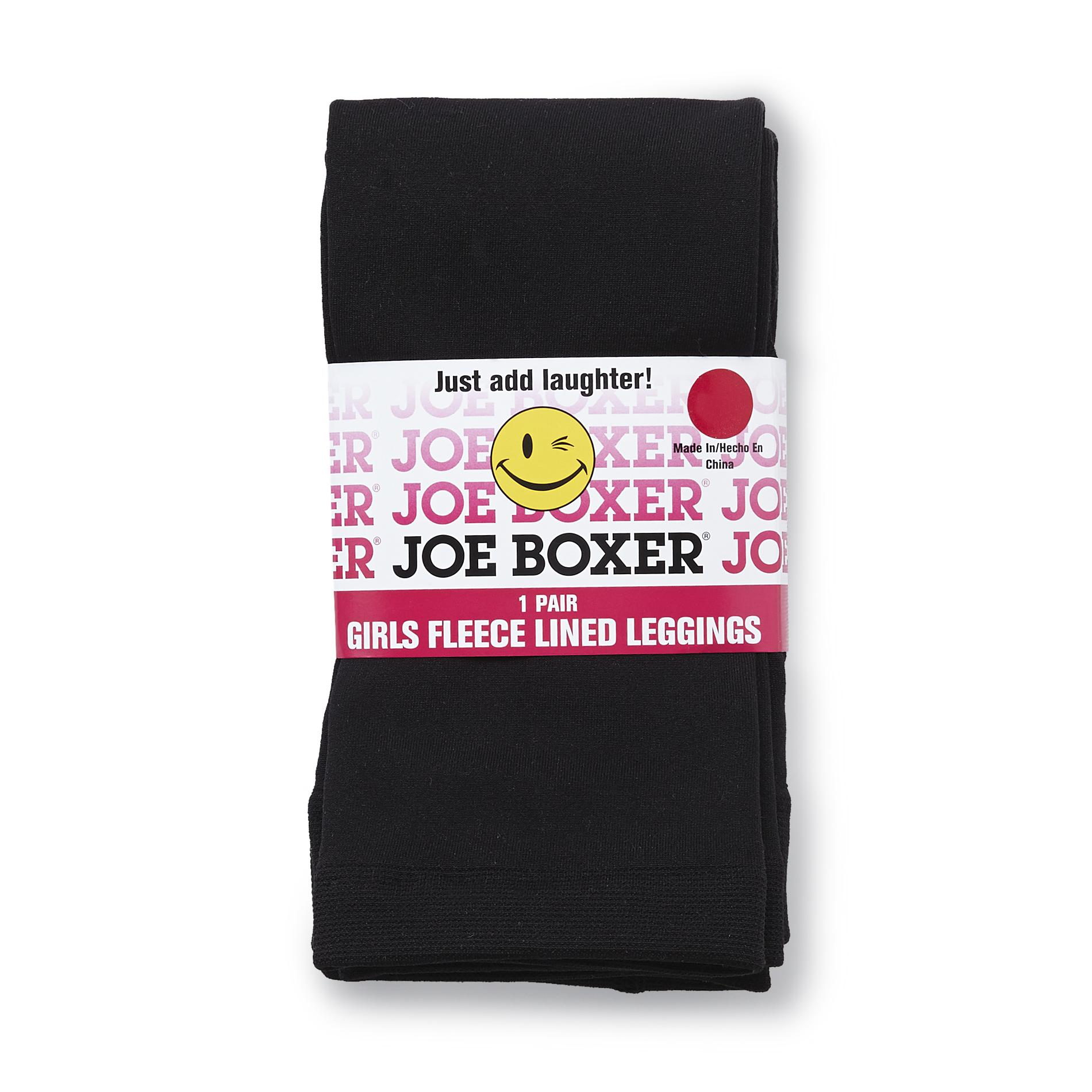 Joe Boxer Girl's Fleece-Lined Leggings