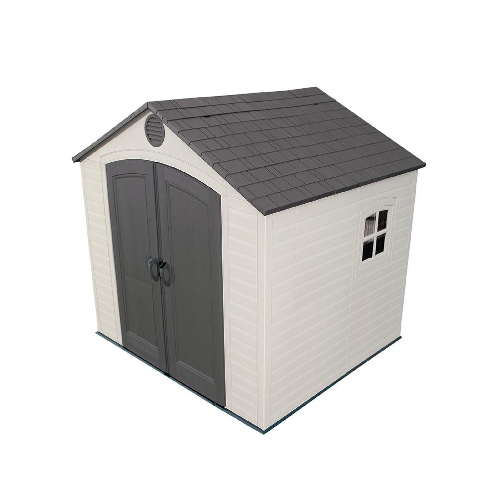 Lifetime 6411 Shed with Window (8 ft. x 7-1/2 ft.)