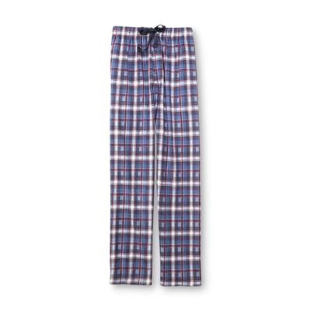 Joe Boxer Men's Fleece Pajama Shirt & Pants - Plaid