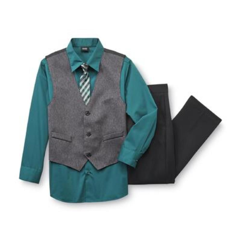 Holiday Editions Boy's 4-Piece Suit - Chevron