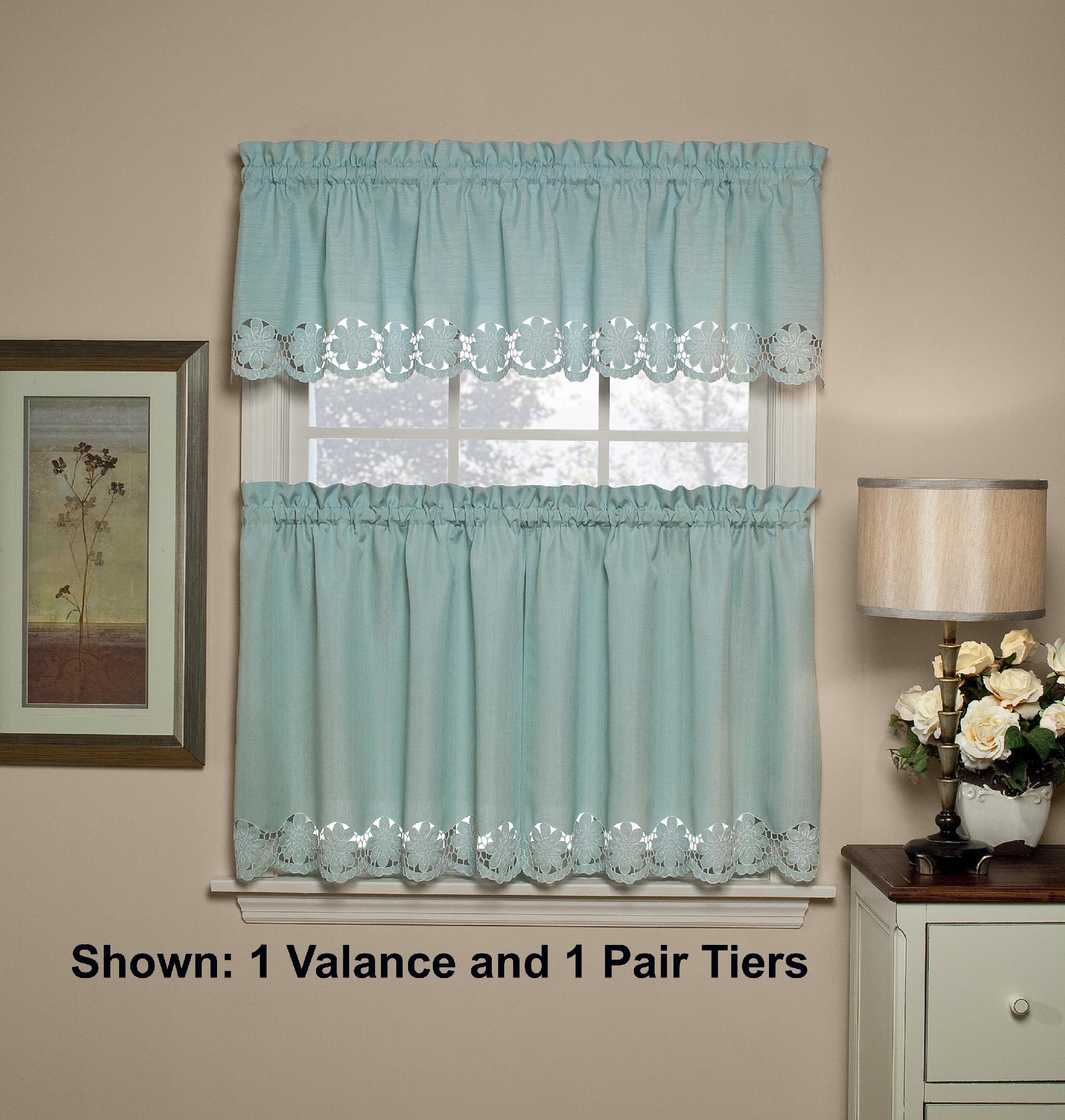 Today's Curtain Taylor 24" Tier Pair