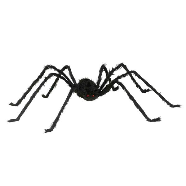 Totally Ghoul Totally Ghoul 50" Giant Posable Spider -  Black