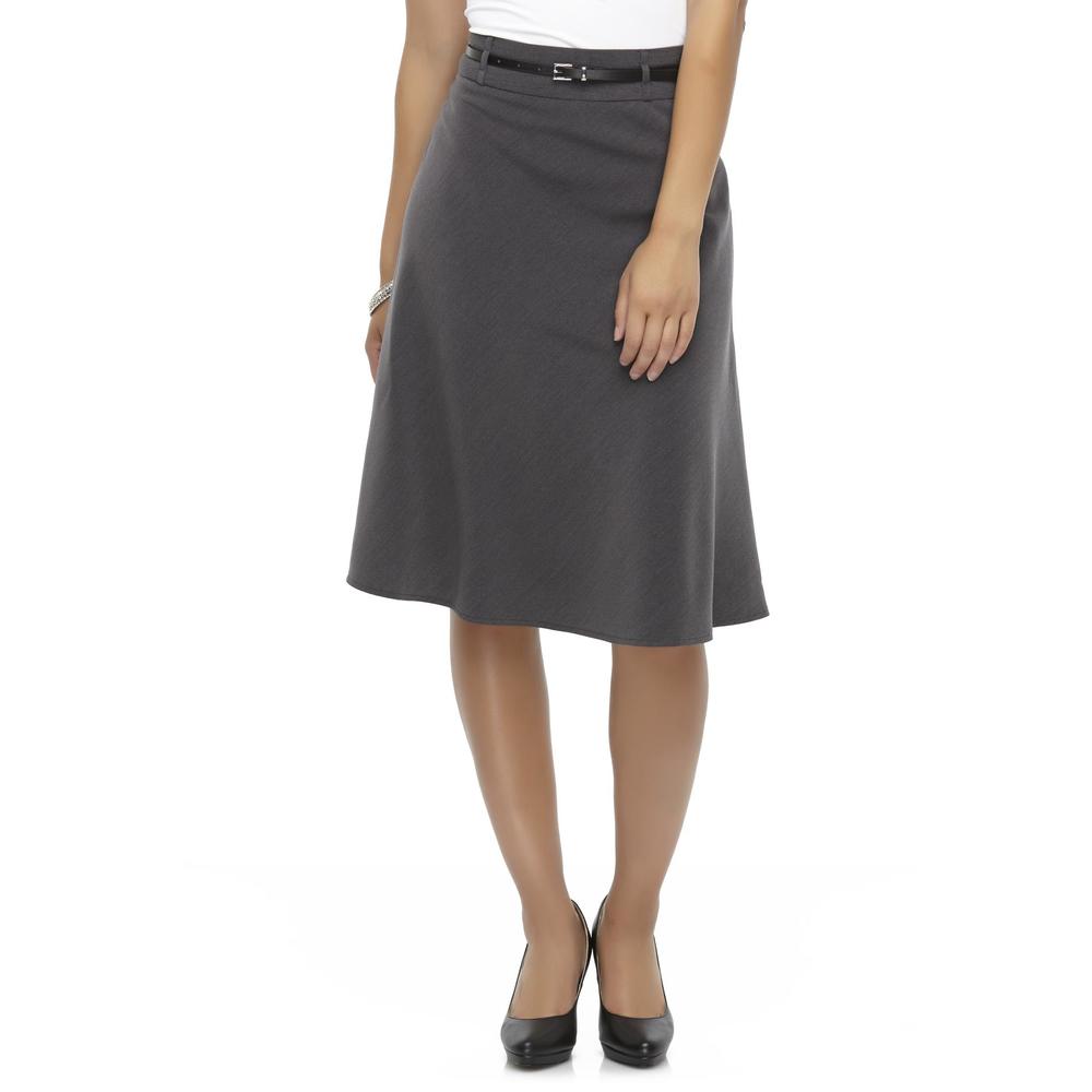 Covington Women's Belted A-Line Skirt