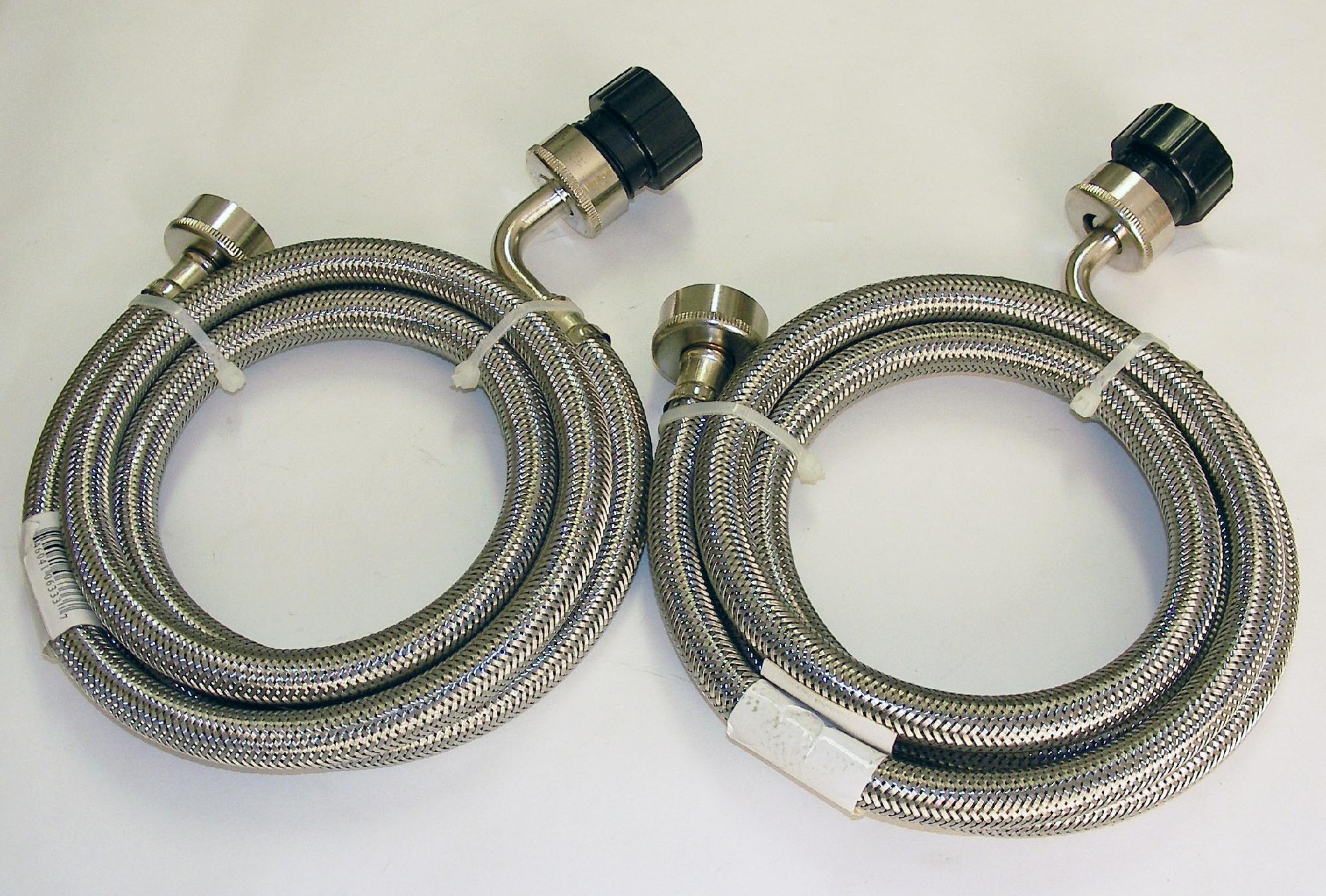 Equator Advanced Appliances Stainless Steel Hoses