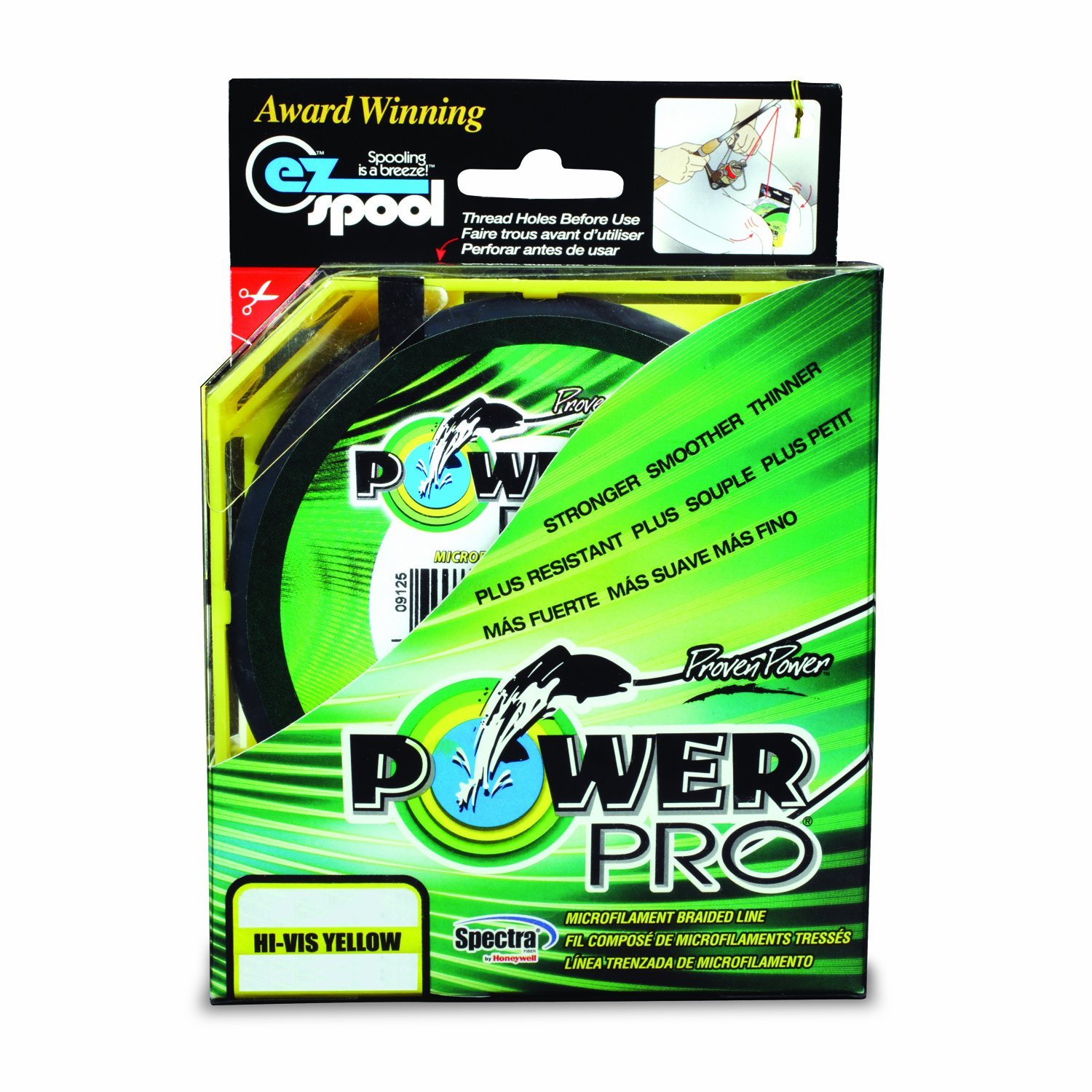Power Pro PowerPro Braided Line Hi-Vis Yellow 300 yds. - 10 lb. Test