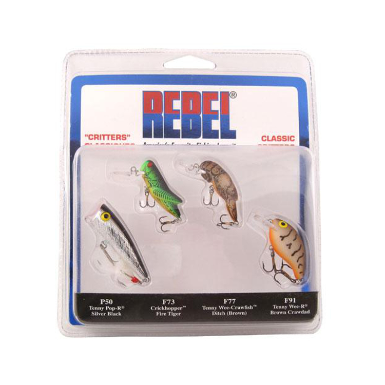 Rebel classic critters 4 pack clearance