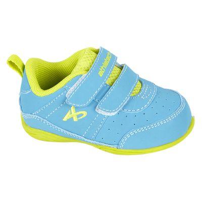 Athletech Baby Girl's Cruiser Turquoise/Lime Athletic Shoe