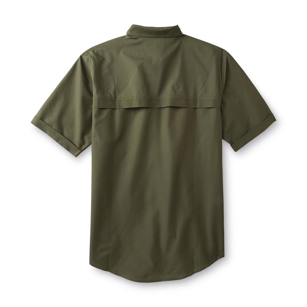 Northwest Territory Men's Big & Tall Short-Sleeve Utility Shirt