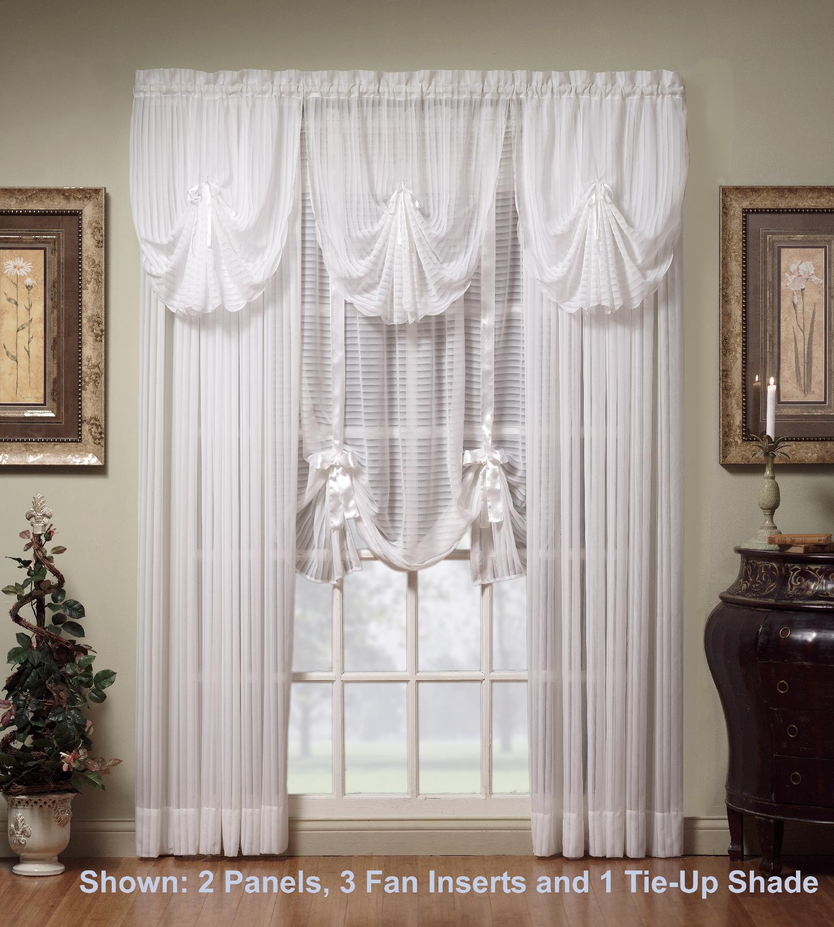 Today S Curtain Silhouette Ascot Valance Or Swag