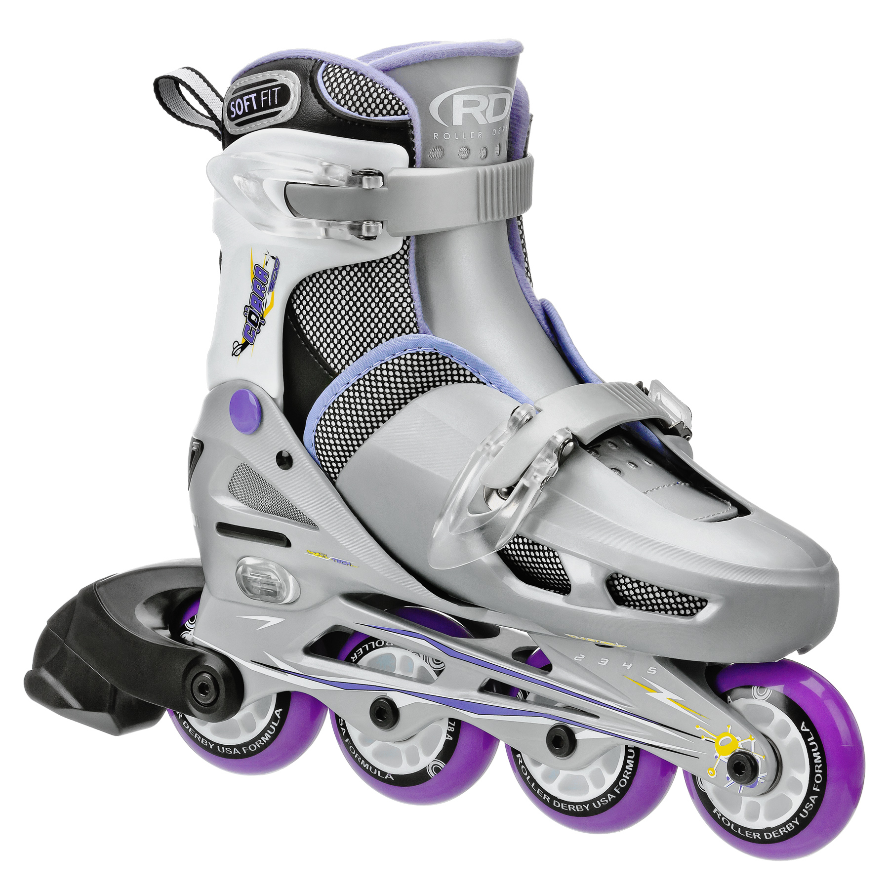 Roller Derby Cobra Girl's Adjustable Inline Skate