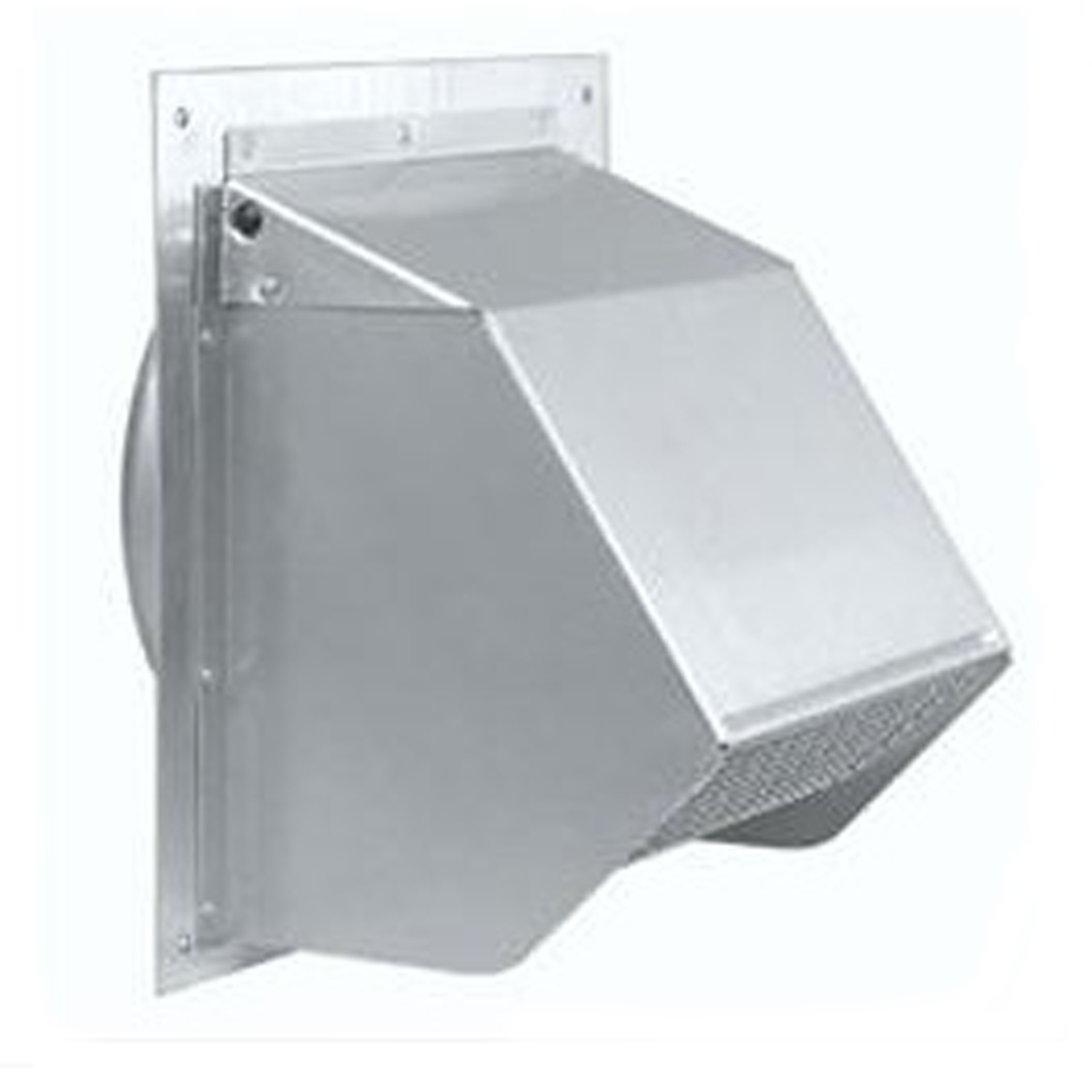 Broan 647 Wall Cap for 7" Round Duct for Range Hoods and Bath Ventilation Fans