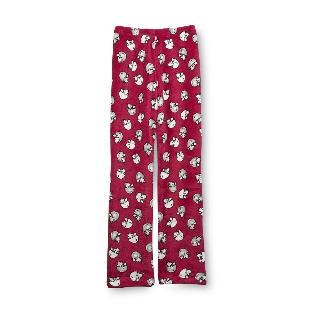 Laura Scott Women's Fleece Pajamas & Slippers - Foxes