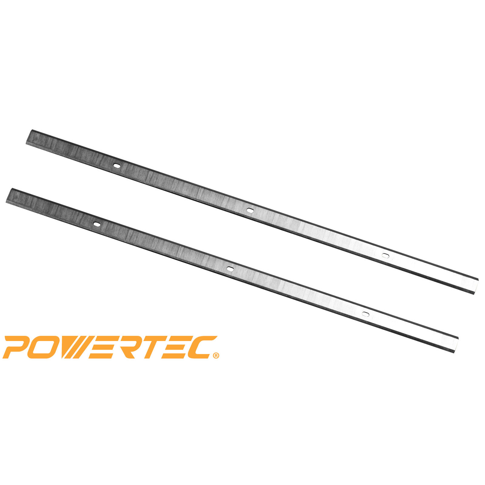 Powertec 128021 13-Inch Planer Knives for Craftsman 21743, HSS, Set of 2