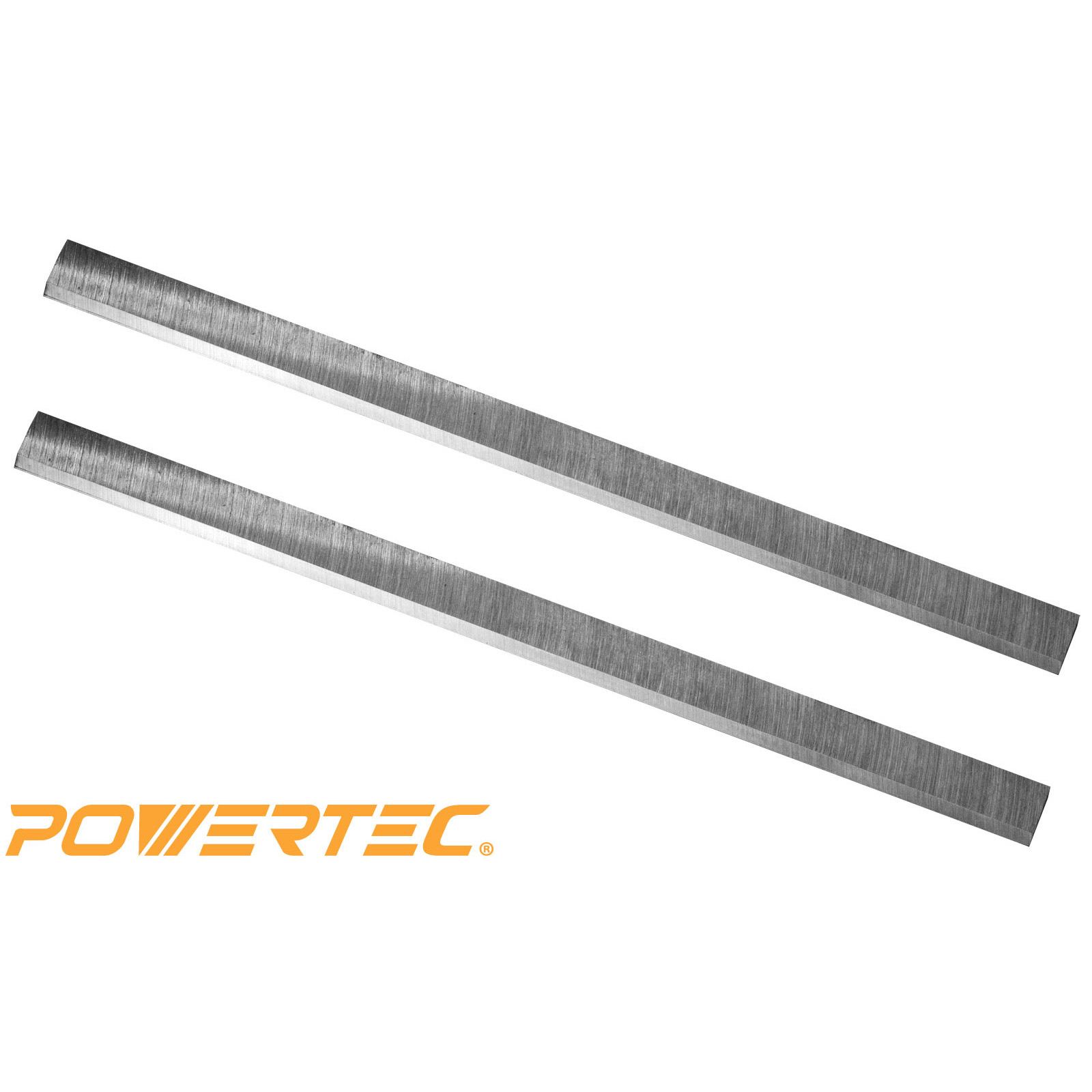 Powertec 128182 12-1/2-Inch Planer Knives for Craftsman 233780 , HSS, Set of 2