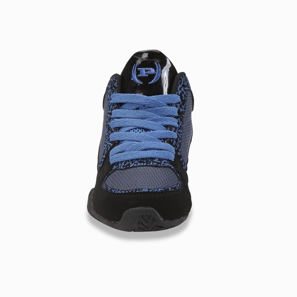 Phat Farm Toddler Boy's Rhine 2 Black/Blue High-Top Athletic Shoe