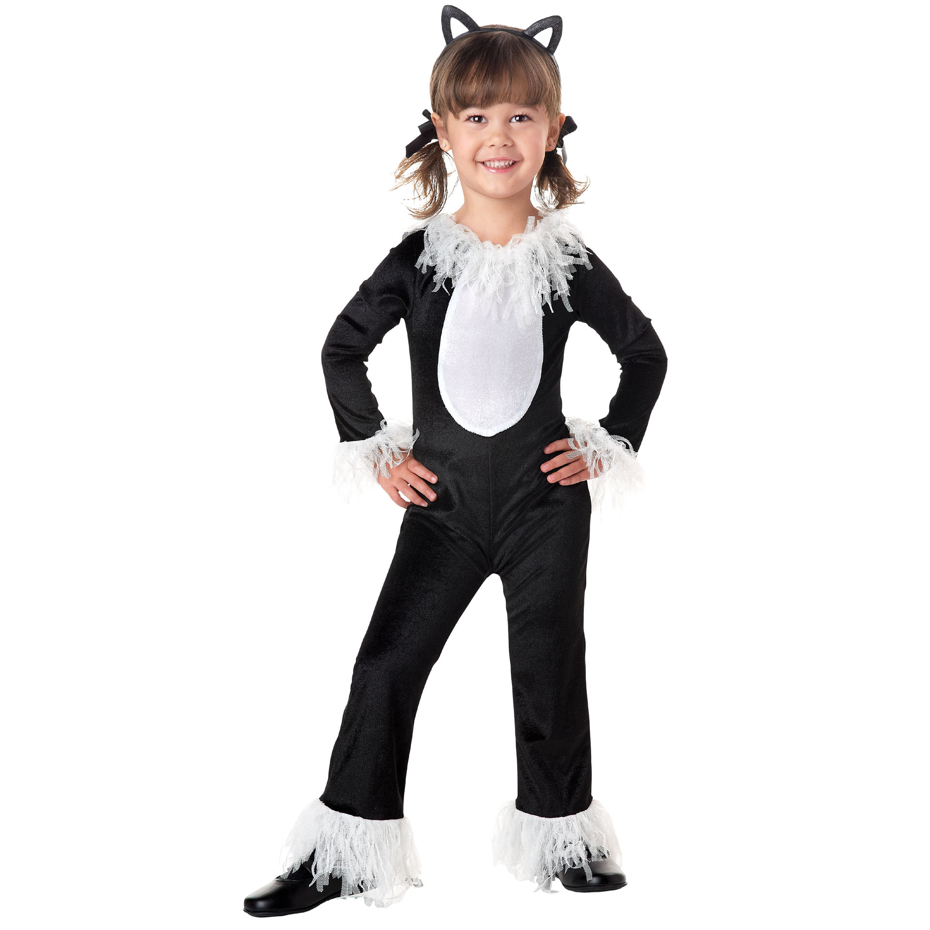 Totally Ghoul Black Kitty Toddler Halloween Costume
