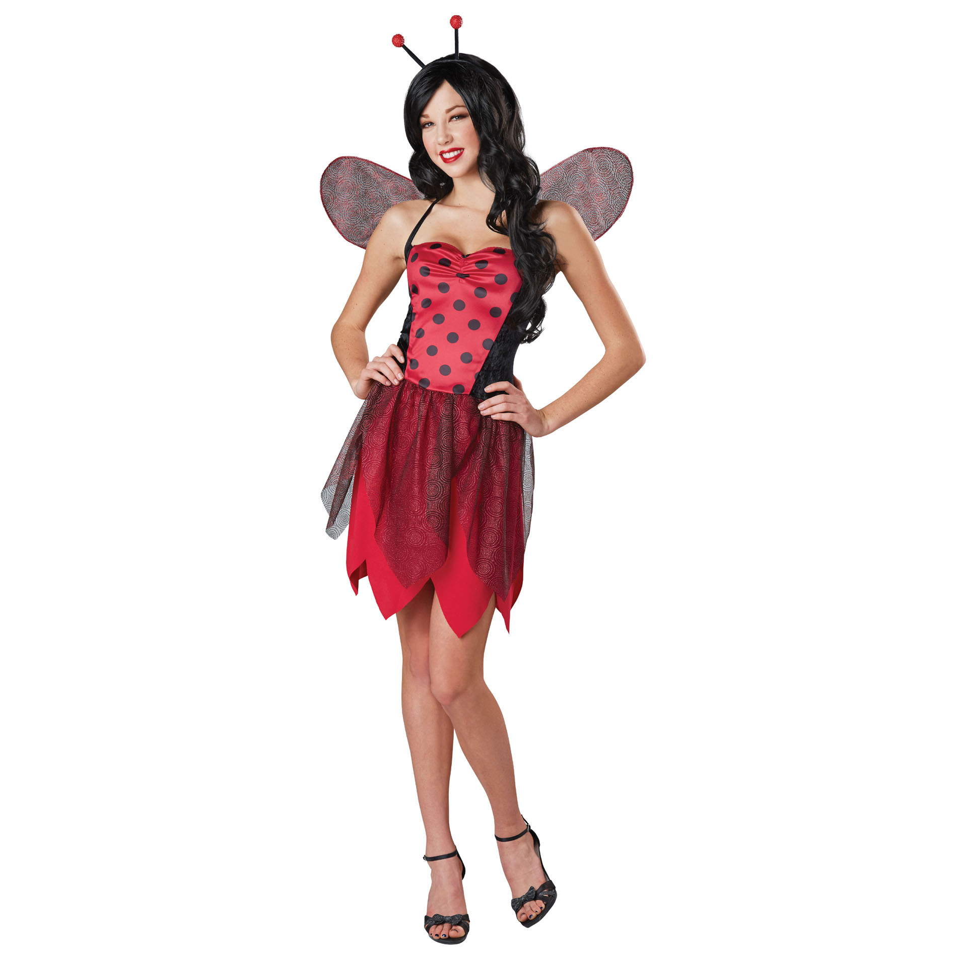 Totally Ghoul Women's Sassy Miss Ladybug Halloween Costume