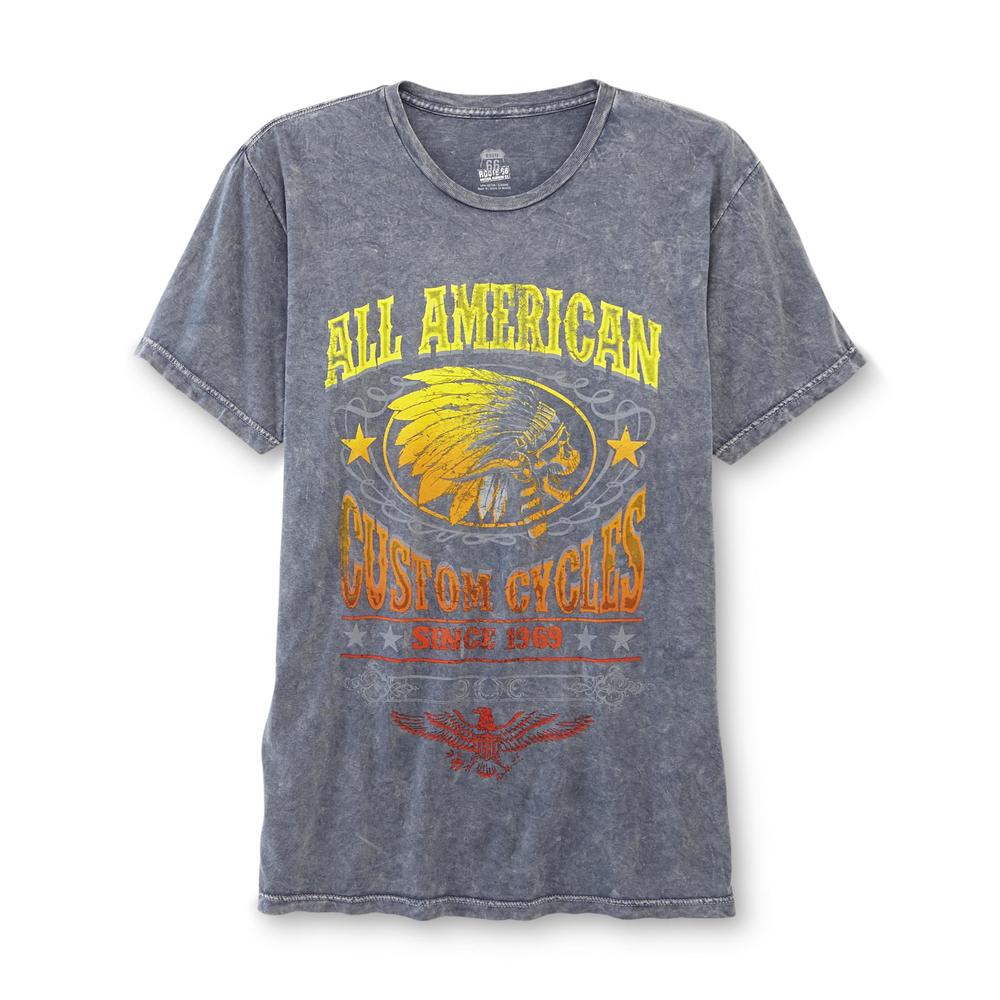 Route 66 Men's Graphic T-Shirt - All American Cycles